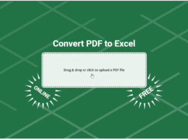 Como Converter PDF para Excel Online Gratuitamente